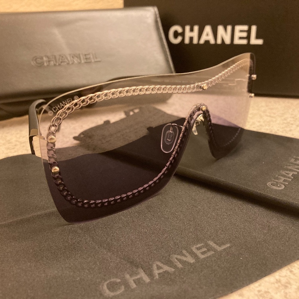 Chanel Chain Sunglasses